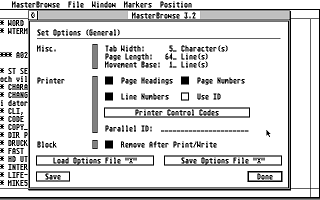 Masterbrowse atari screenshot